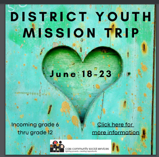 Heritage District Youth Mission Trip